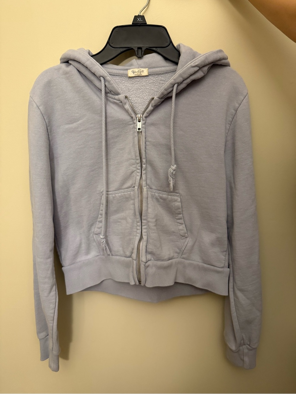 John Galt light blue cropped jacket